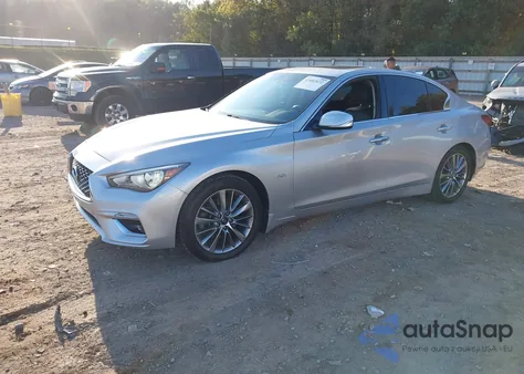 2018 Infiniti Q50 2.0T Luxe из США, поврежденный, VIN JN1CV7AR6JM280203